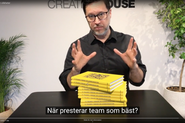 VIDEO; Om team, prestation, likheter och olikheter.