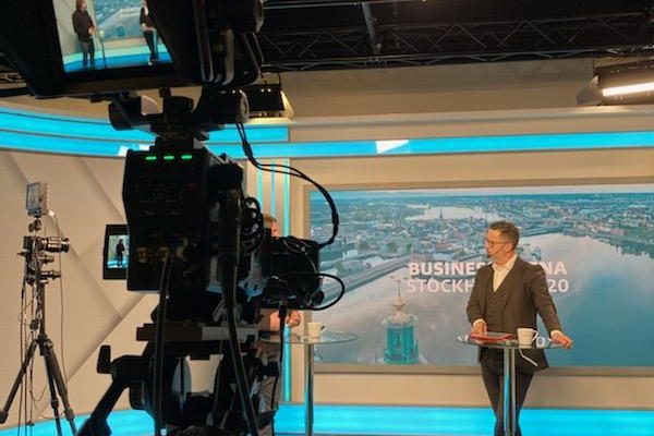 Studioinspelning Business Arena